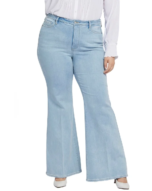Women's Active Outfit For Fitness NYDJ Mia Westminster Palazzo Jean