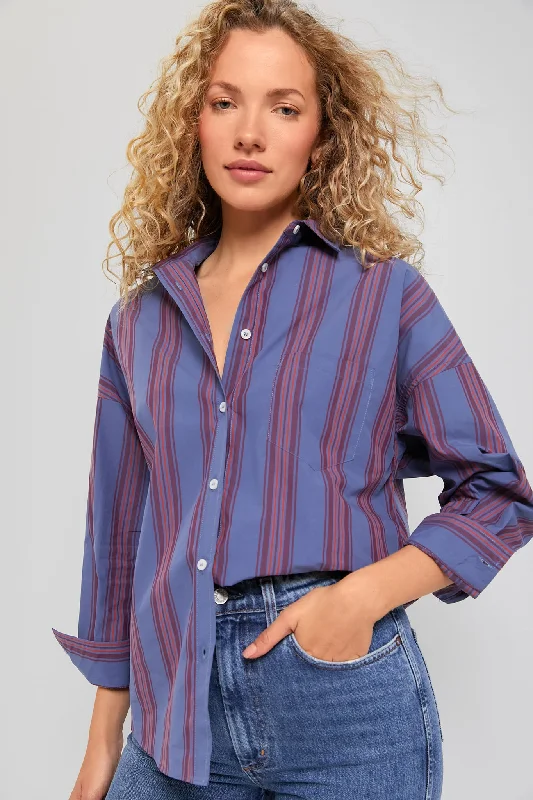 Women's Office Attire Indigo Chiara Classic Shirt