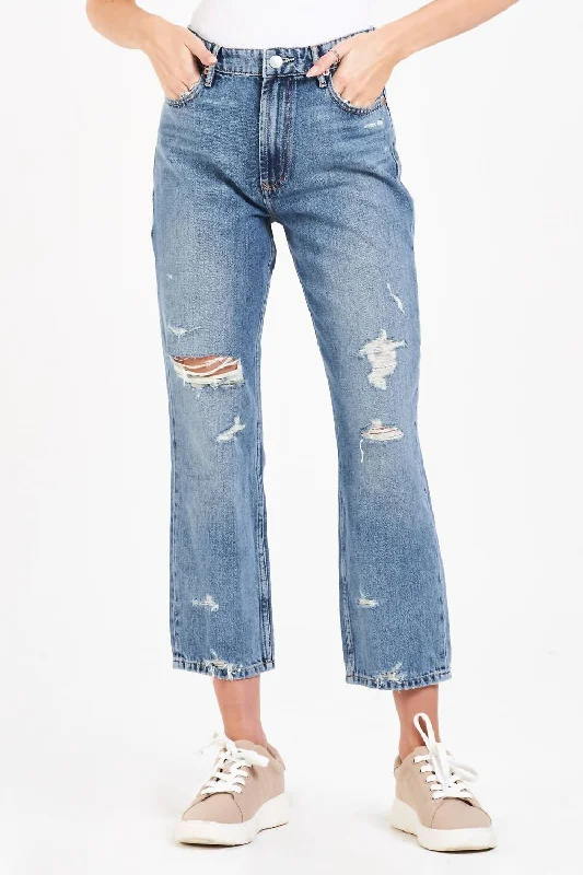 Best Online Clothing Boutiques Jodi Straight Leg Jeans In Medium Wash