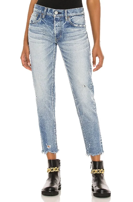 Women's Attire Keller Tapered Jean In Light Blue