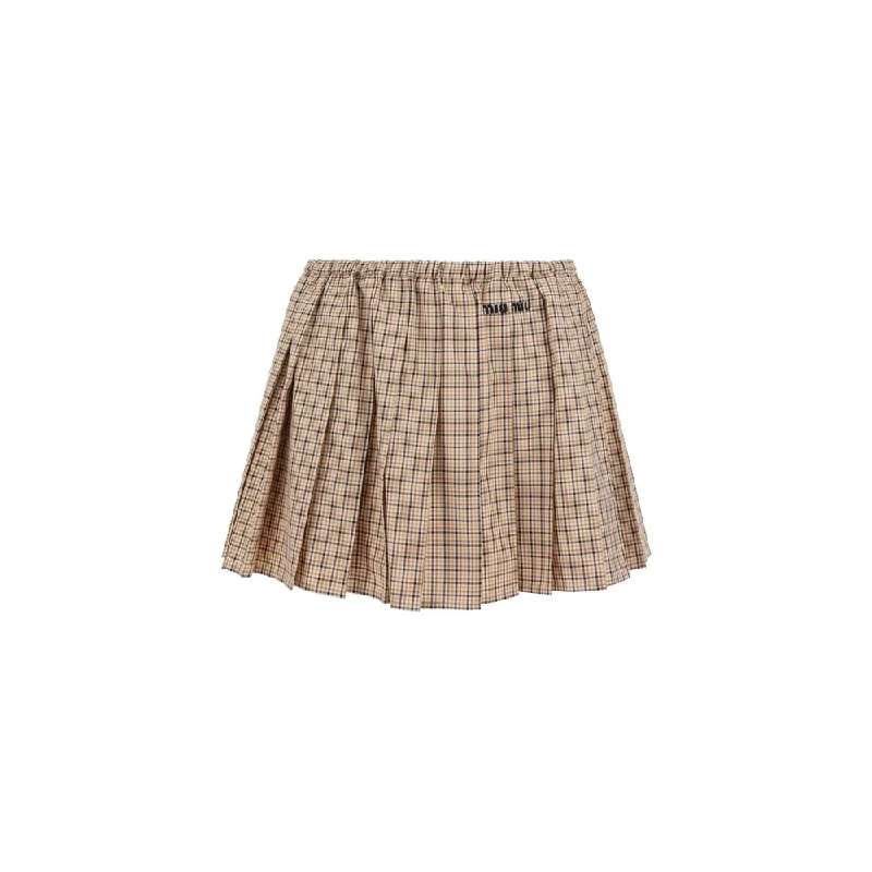 Sustainable Women's Clothing Miu Miu Mini Women's Skirt