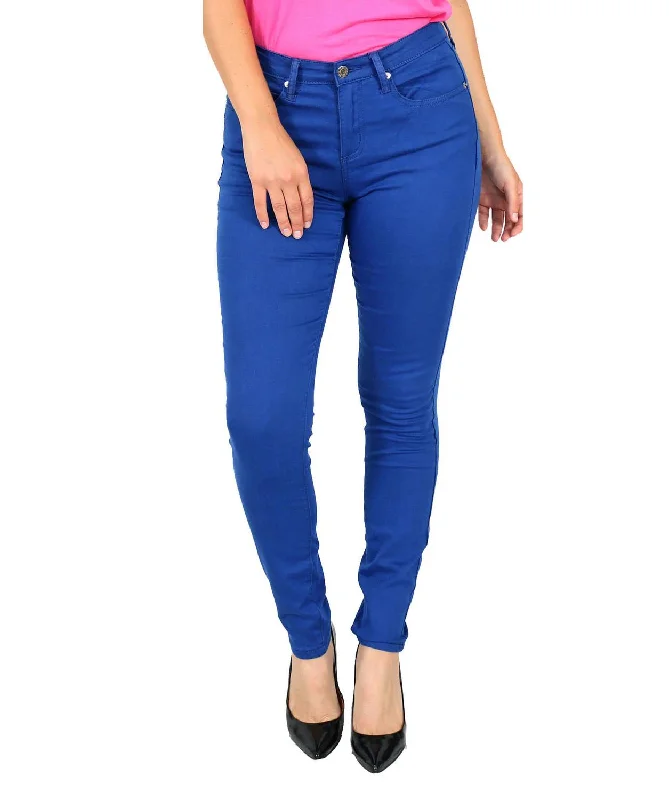 Stylish Outerwear Clothing For Women True Slim Jeggings In Royal