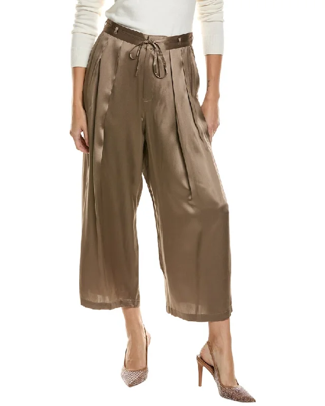 Comfortable Women's Outfits FRAME Denim Silk Trouser