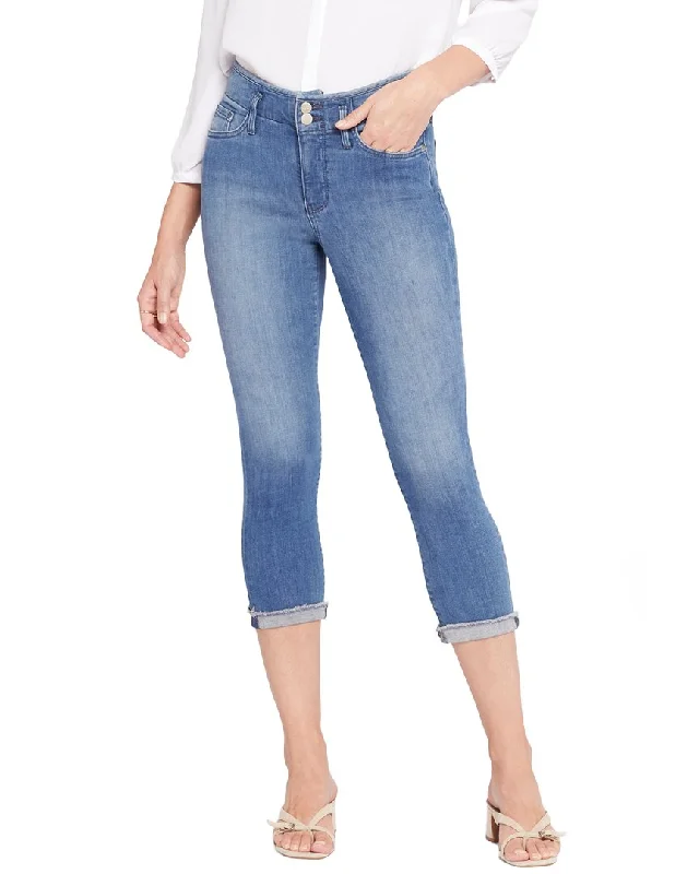 Women's Holiday Attire NYDJ Chloe Stargazer Capri Jean