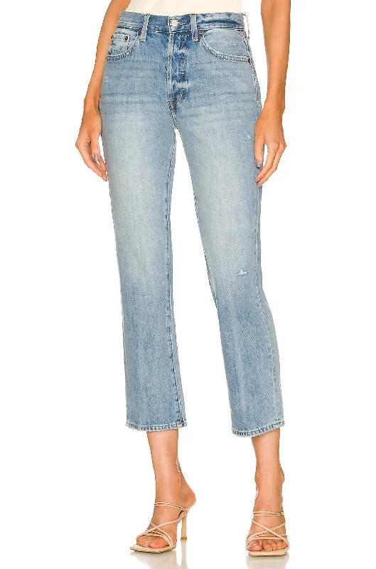 End Of Season Sale Clothing Charlie High Rise Straight Leg Jean In Ventura