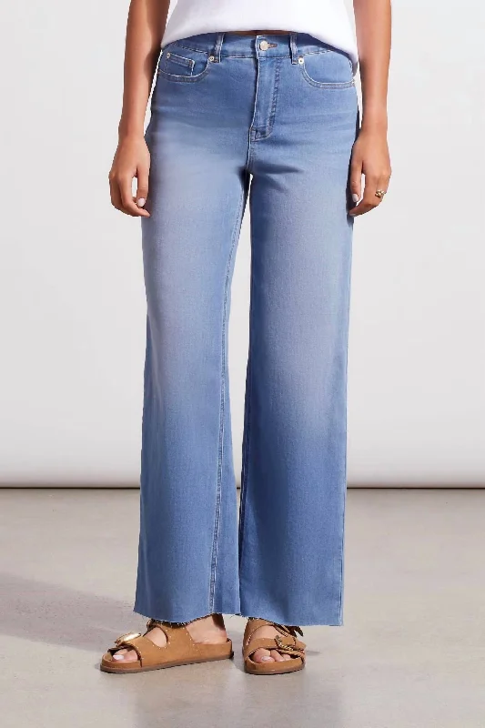 Women Apparel Brooke High Rise Wide Leg Jean In Sky Blue