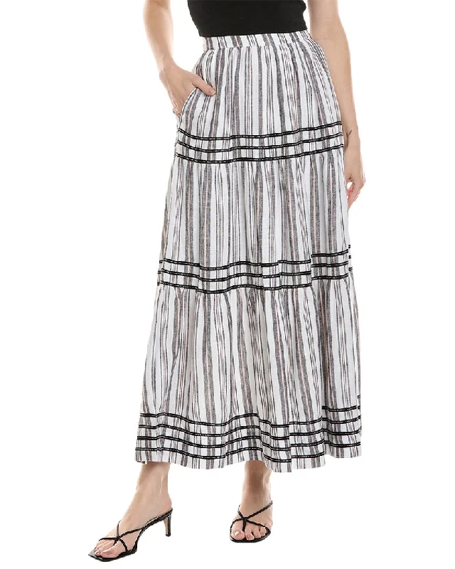 Casual Attire For Women tyler böe Daphine Linen-Blend Skirt