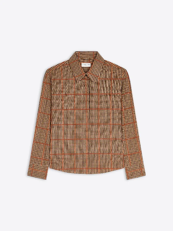 Women's Outerwear Attire Checked shirt