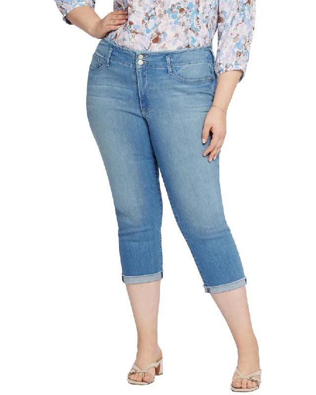 Women's High-Fashion Outfit NYDJ Chloe Mesmerize Capri Jean