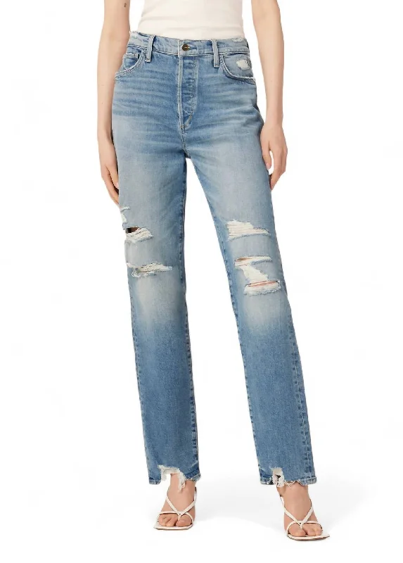 Affordable Online Boutique 90S Niki Mid Rise Boyfriend Jean In Chances Destruct