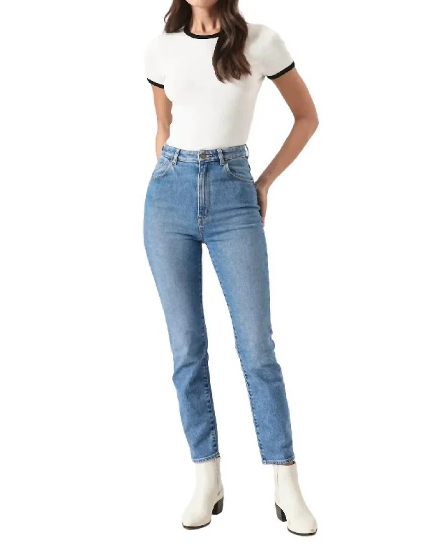 Comfortable Women's Apparel Dusters High Rise Jean In Cyprus
