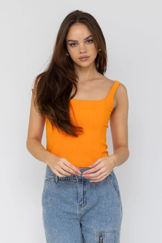 Affordable Women's Clothing SALE - Lewis Ribbed Cropped Top