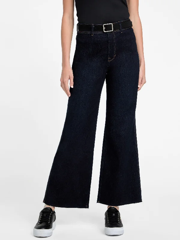 Women's Clothing For Outdoor Activities Sandie Wide Leg Denim Pants