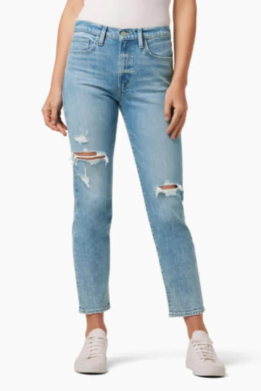 Casual Chic for Women Luna High Rise Cigarette Ankle Jean In Endless