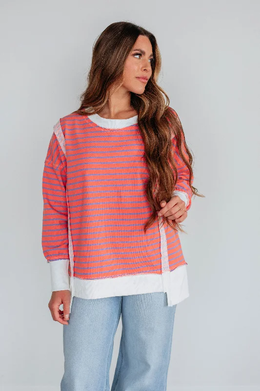 Classic Women's Apparel Luna Striped Top