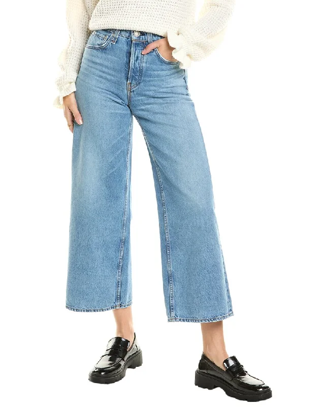 Casual Dresses for Women rag & bone Maya Hermosa High-Rise Ankle Wide Leg Jean