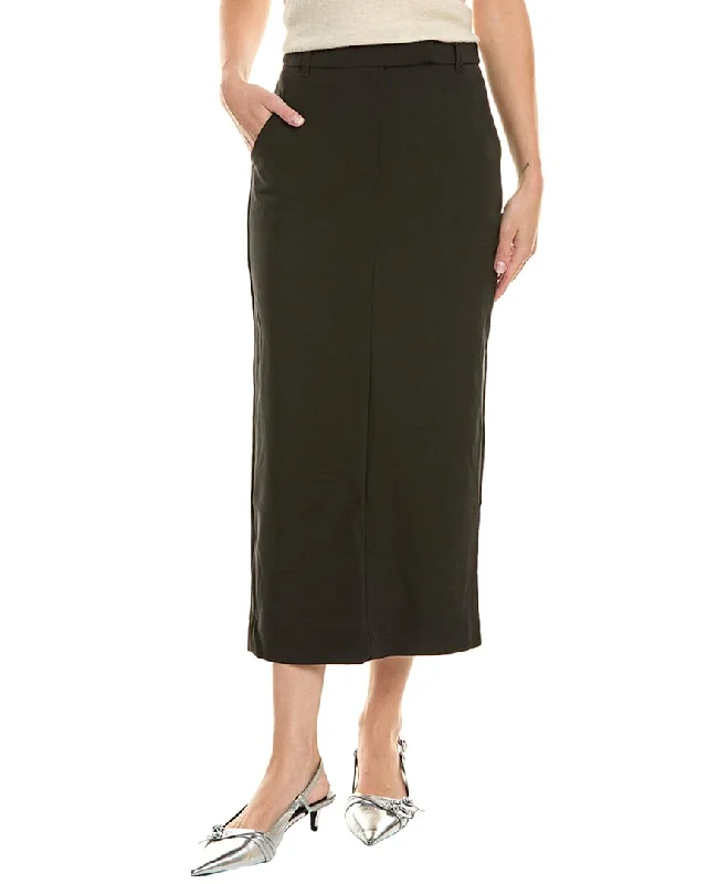 Formal Outfit For Women T Tahari Editor High-Waist Maxi Skirt