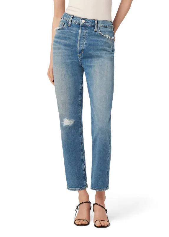 Holiday Special Offers Honor High Rise Vintage Straight Ankle Jean In Big L