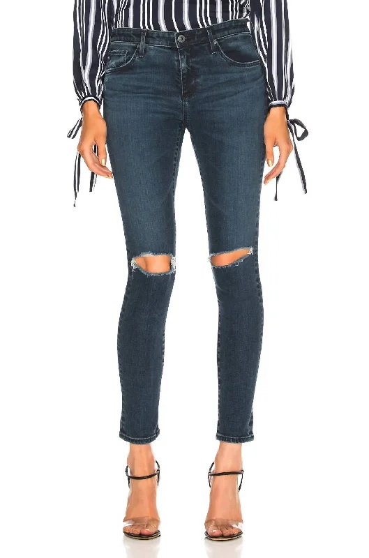 Fashion-Forward Women's Clothing The Legging Ankle Jeans In Ethereal