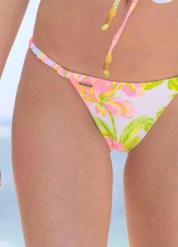 Clothing Brands Chintz Floral Micro Crunch Bottom In Multi