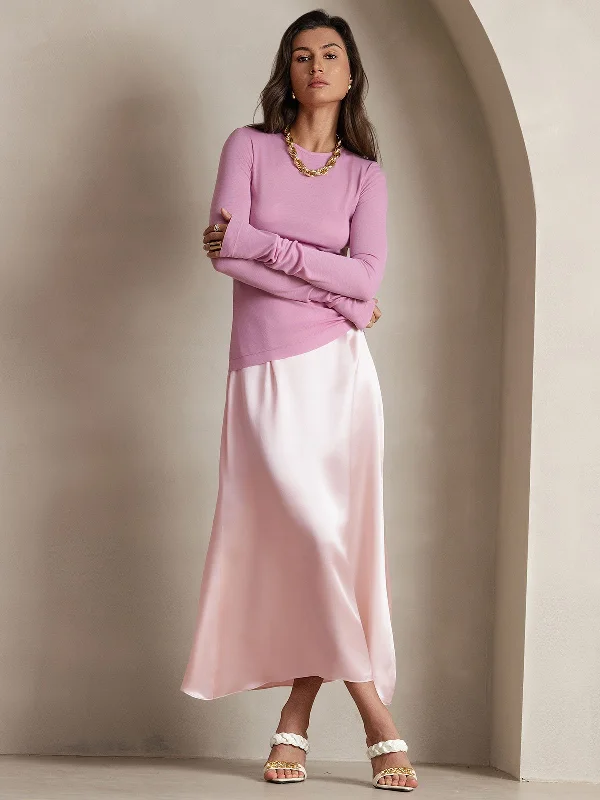 Sales Clothes 19Momme Silk Classic Maxi Skirt