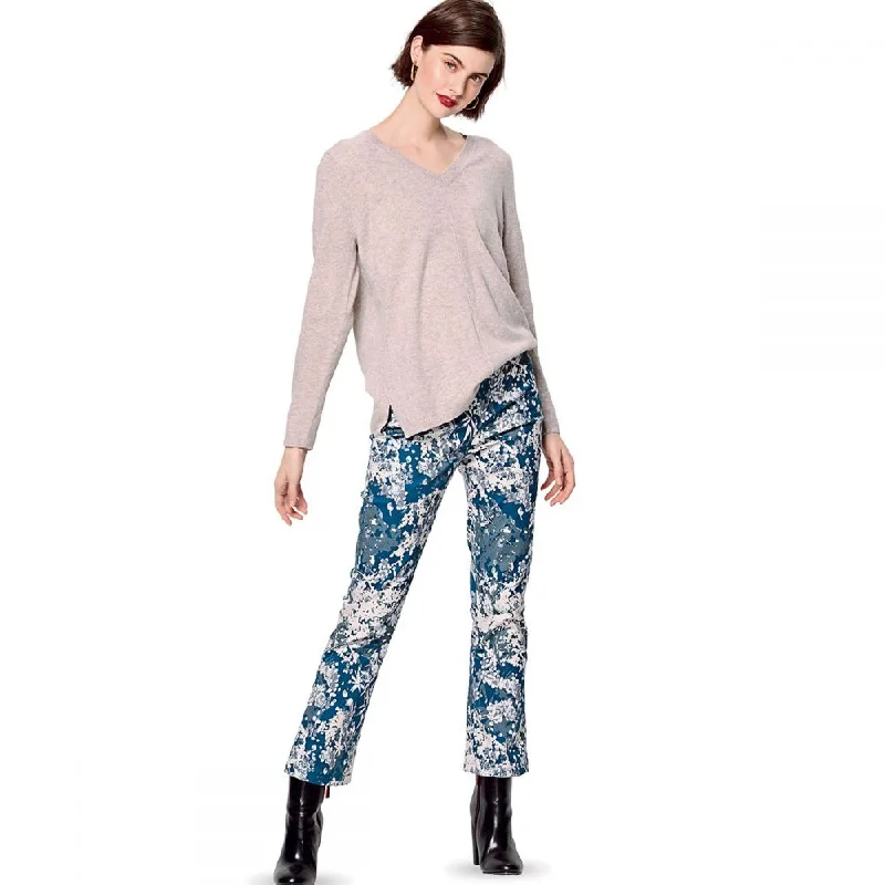 Sustainable Women's Clothes Burda Trousers 6152