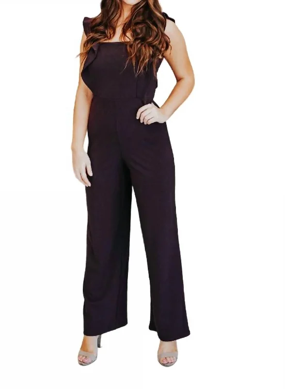 Women's Holiday Attire Jump Around In Deep Plum