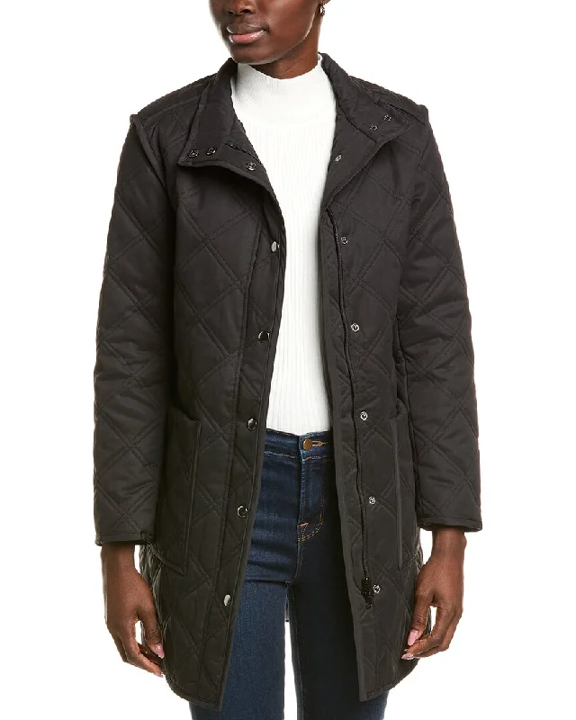 Timeless Women's Clothing tyler böe Tilda Quilted Car Coat