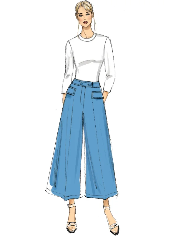 Workwear Fashion for Women Vogue Trousers V9361