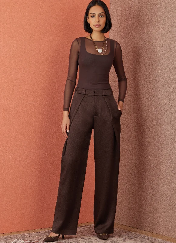 Women's Clothing Outfit Set Simplicity Trousers S3006