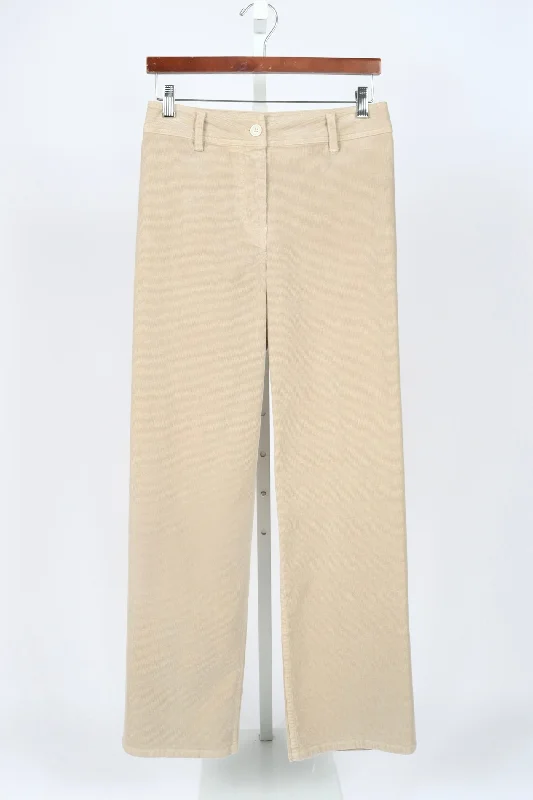 Women Apparel Megan Pant - Corduroy - Ecru