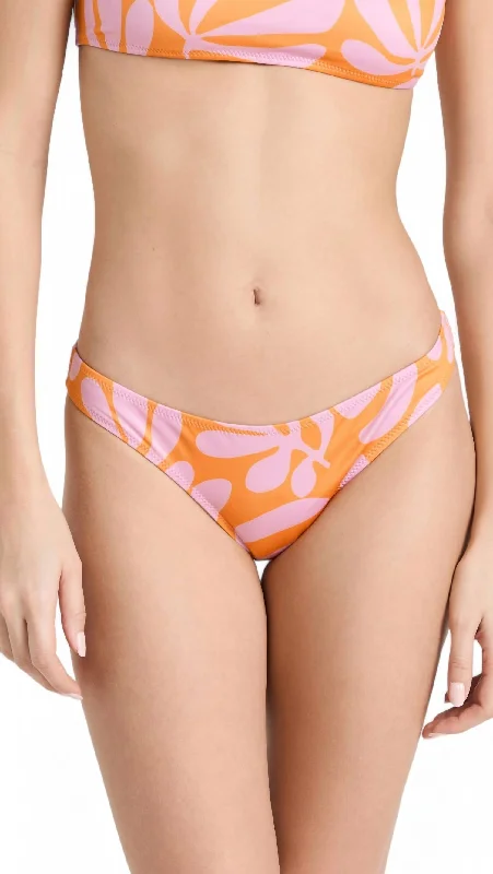 Classic Clothes For Women Elle Bikini Bottom In Carnation Pink