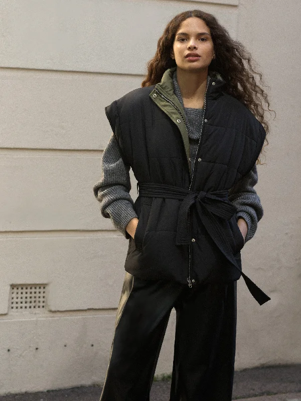 Women Clothing Auden Recycled Puffer Gilet Vest