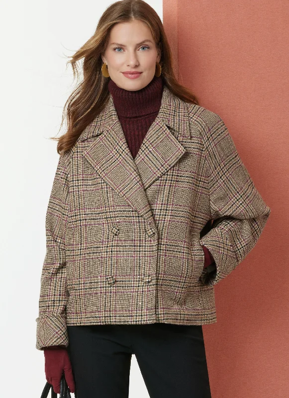 Women's Evening Wear Outfit Butterick Jacket & Coat B7007
