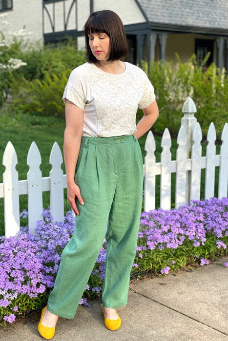 Women's Active Outfit For Fitness The Sewing Workshop Hollywood Pants