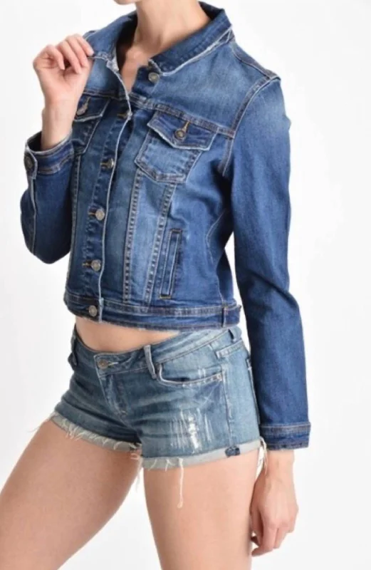Versatile Women's Clothing for All Occasions Denim Jacket In Medium Wash