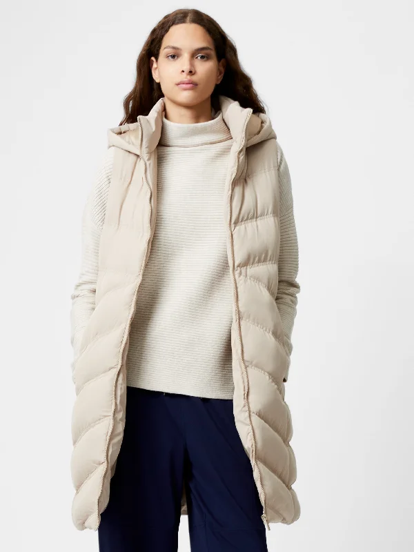 High-Quality Women's Fashion Dresses Hooded Row Mid Length Gilet