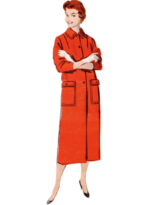 Women's Night-Out Outfit Butterick Vintage Coat V7020