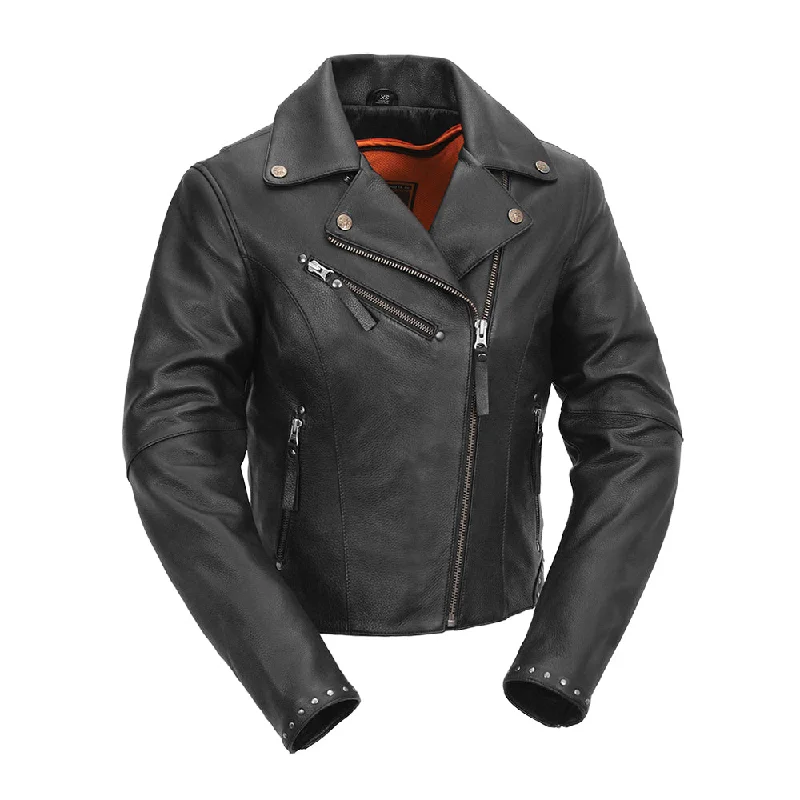 Women's Clothing For Holiday Travel Scarlett Star - Womens Motorcycle Leather Jacket Women's Clothing For Holiday Travel Scarlett Star - Womens Motorcycle Leather Jacket