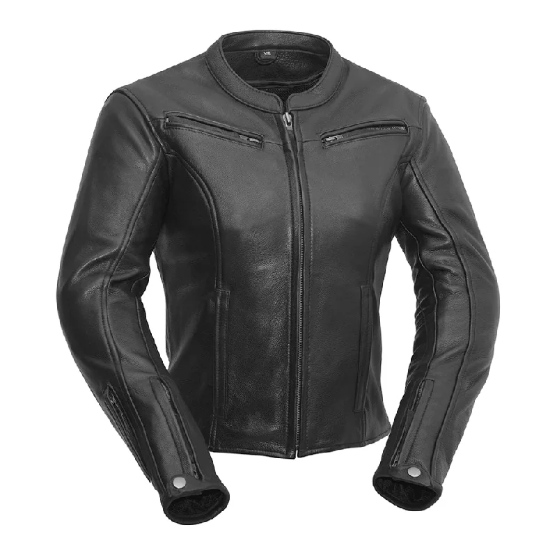 End of Season Sale Speed Queen - Womens Motorcycle Leather Jacket
