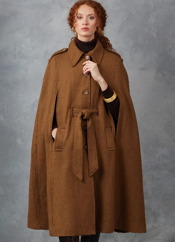 High-End Women's Apparel Vogue Cape V2054