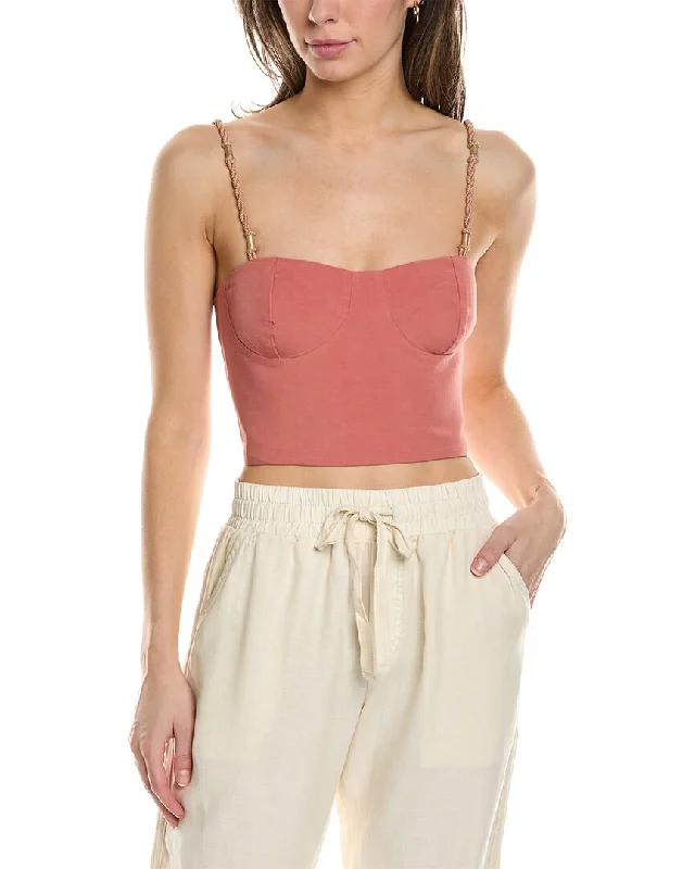 Women's Festive Attire ViX Solid Jaime Detail Top