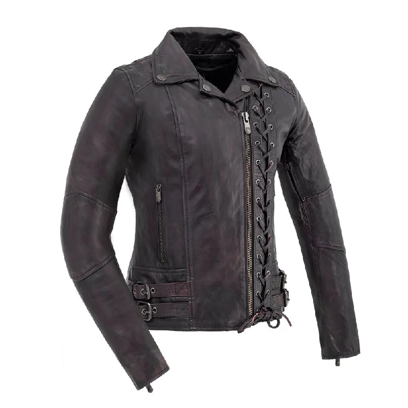 Classic Women's Apparel Wildside - Women's Motorcycle Leather Jacket