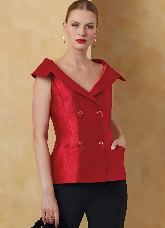 Women's Classic Outfit Vogue Jacket V2073