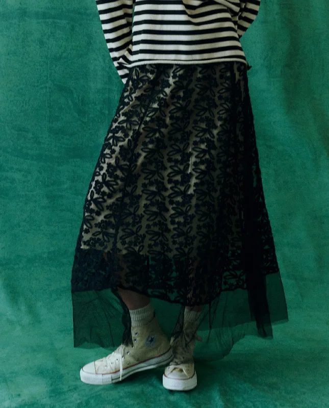 Women's Workout Clothing The Era Skirt. -- Black