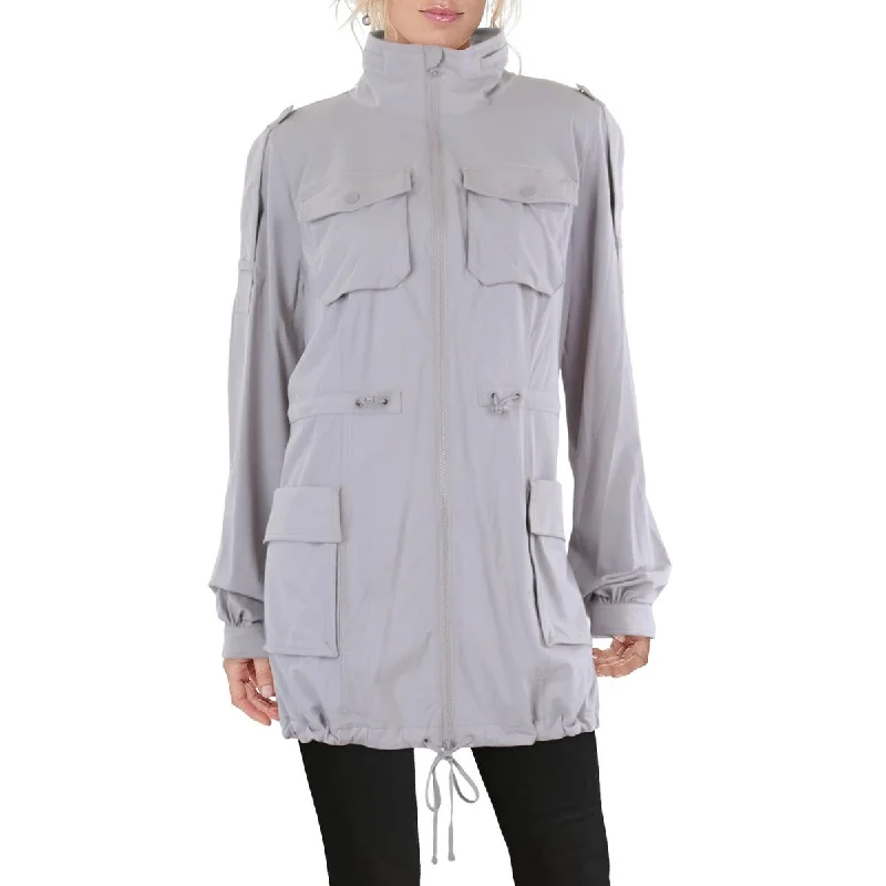 Women's Clothing Brands Womens Utility Hidden Hood Anorak Jacket