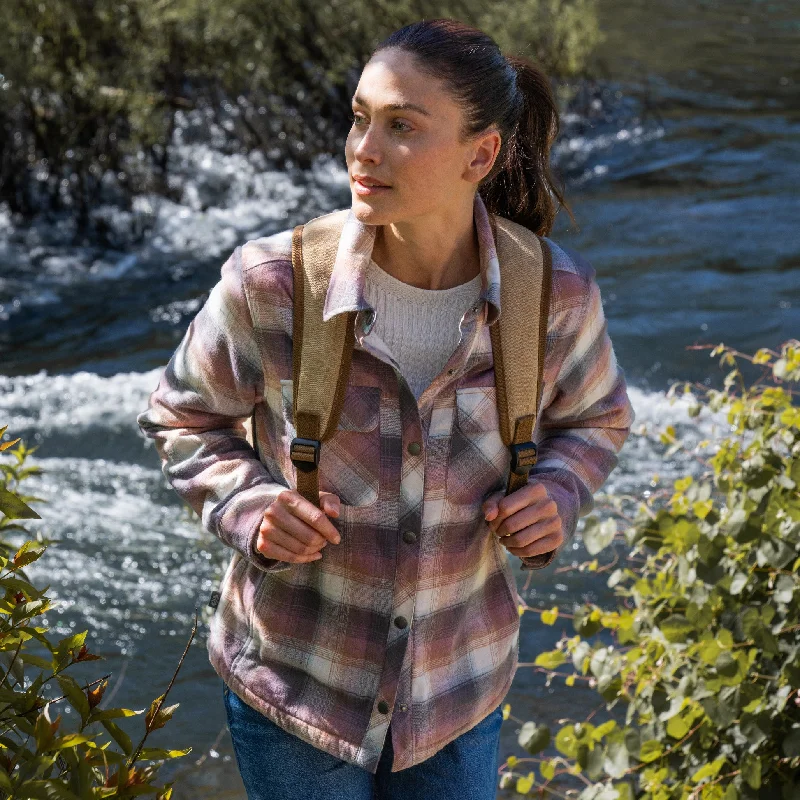 Women's Evening Outfit Women's Koshi Adirondack Flannel Shirt Jacket