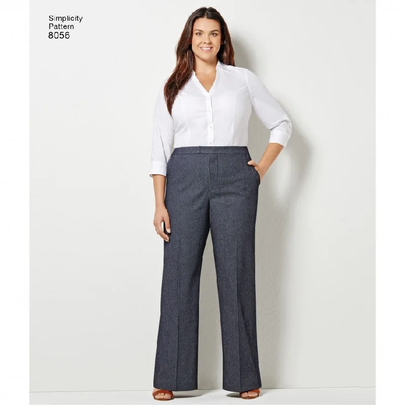 Flash Discount Simplicity Amazing Fit Trousers/Shorts S8056
