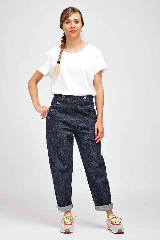 Women Online Clothing Boutiques I AM Patterns Nout Trousers