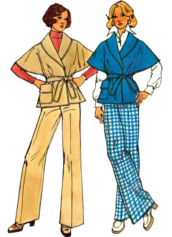 Unique Women's Fashion Pieces Simplicity Vintage Trousers & Jacket S3047